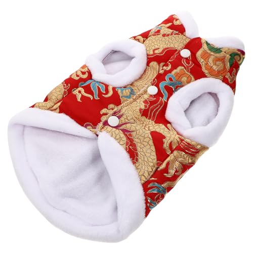 Disfraz para perro DOITOOL estilo Dragón talla L 8-11 lbs
