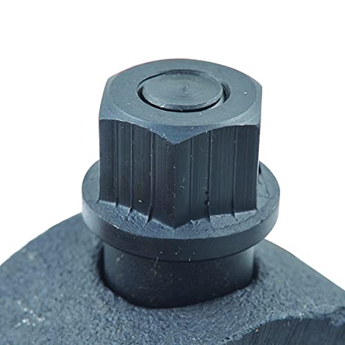 Image of HHIP 3900-0326 11 /16 inch Universal Adjustable Clamp Set with Brass Plate (Fit 3 /4 inch T-Slot)