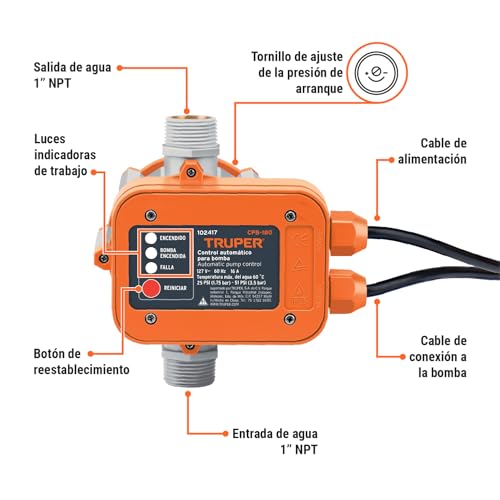 Sensor de presión para hidroneumático 9 Imagen adicional