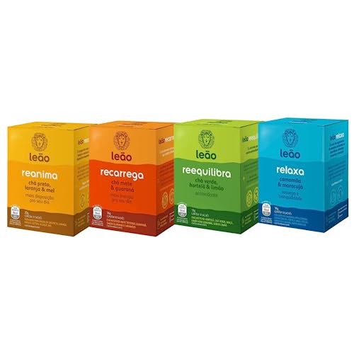 Chá Leão Funcional, 40 saquinhos