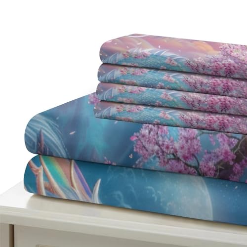 Housse de couette douce Rainbow Kingdom en microfibre facile à laver - 6