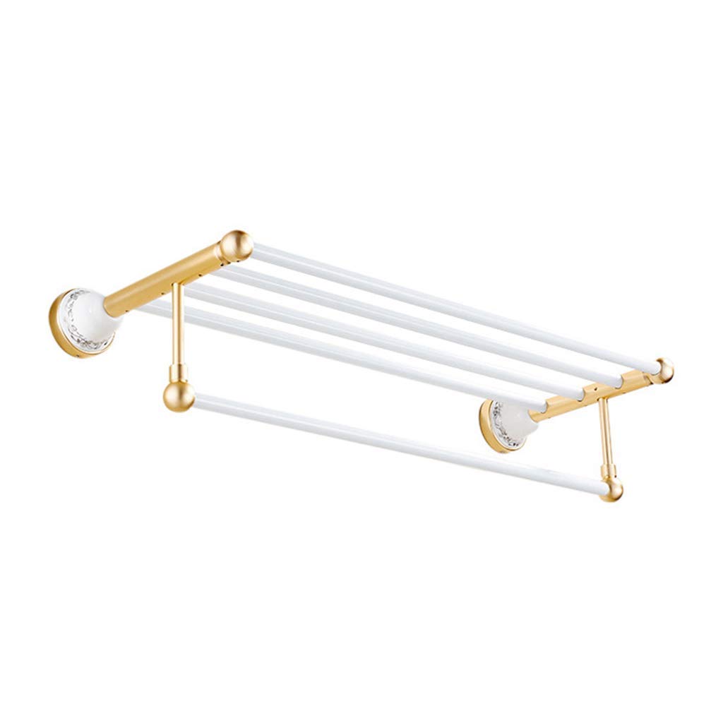 Porte-serviettes étagère 600mm pour une salle de bain ordonnée chaque matin