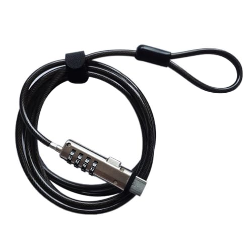 Cierre de seguridad USB para proteger tu computadora portátil en cafeterías y oficinas 2