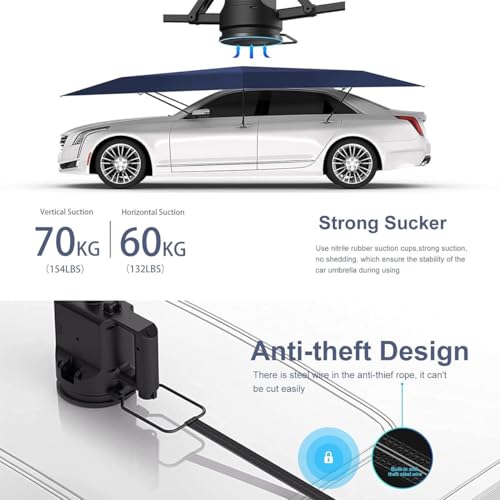 Fully Automatic Car Tent Motors Tent Movable Carport Folded Portable Automobile Protection Car Umbrella Sunproof Car Canopy Cover Effectively Reduce Car Interior Temperature,Camouflage-4.9 * 2.3m