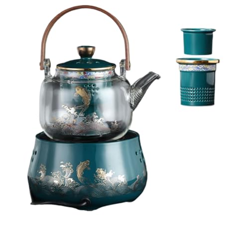 Cuisinière électrique en céramique chaudière à thé infuseur en verre