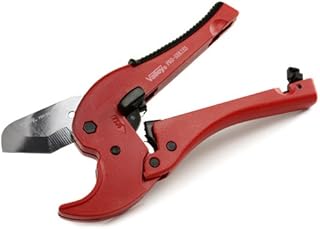 Heavy Duty Aluminum PEX Pipe Tube PVC Tubing Cutter Hose Ratchet Style Up to 1-5/8