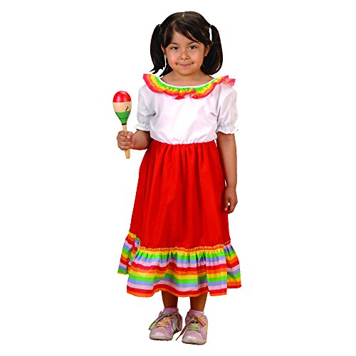 Disfraz Latino para Niñas 3-6 Años miniatura 1
