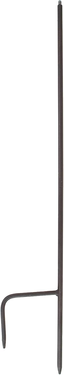 Achla Designs 201-3031 Crackle Glass Bowl with Stake, 14-in, Fern Green Birdbath