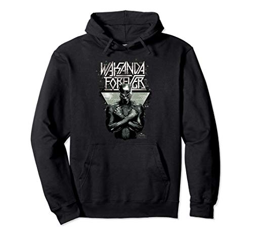 Marvel Black Panther Wakanda Forever Prism Patterned Sudadera con Capucha