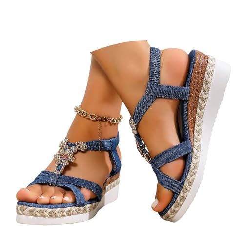 Chaussures femme sandales bohèmes à talons hauts d'exception