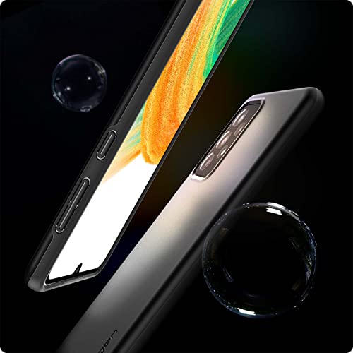 Image of Spigen Thin Fit Back Cover Case Compatible with Samsung Galaxy A33 5G (TPU + Poly Carbonate | Black)