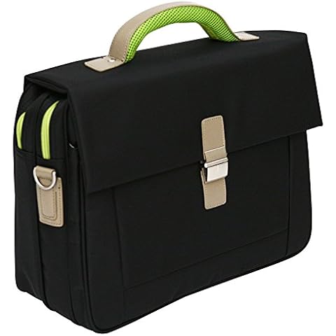 Tassia Green Trim Laptop Briefcase Cover