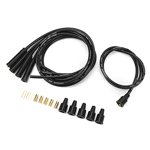 Fil de bougie d'allumage 8mm Aramox câble allumage 1m pour voiture ancienne 4 cylindres