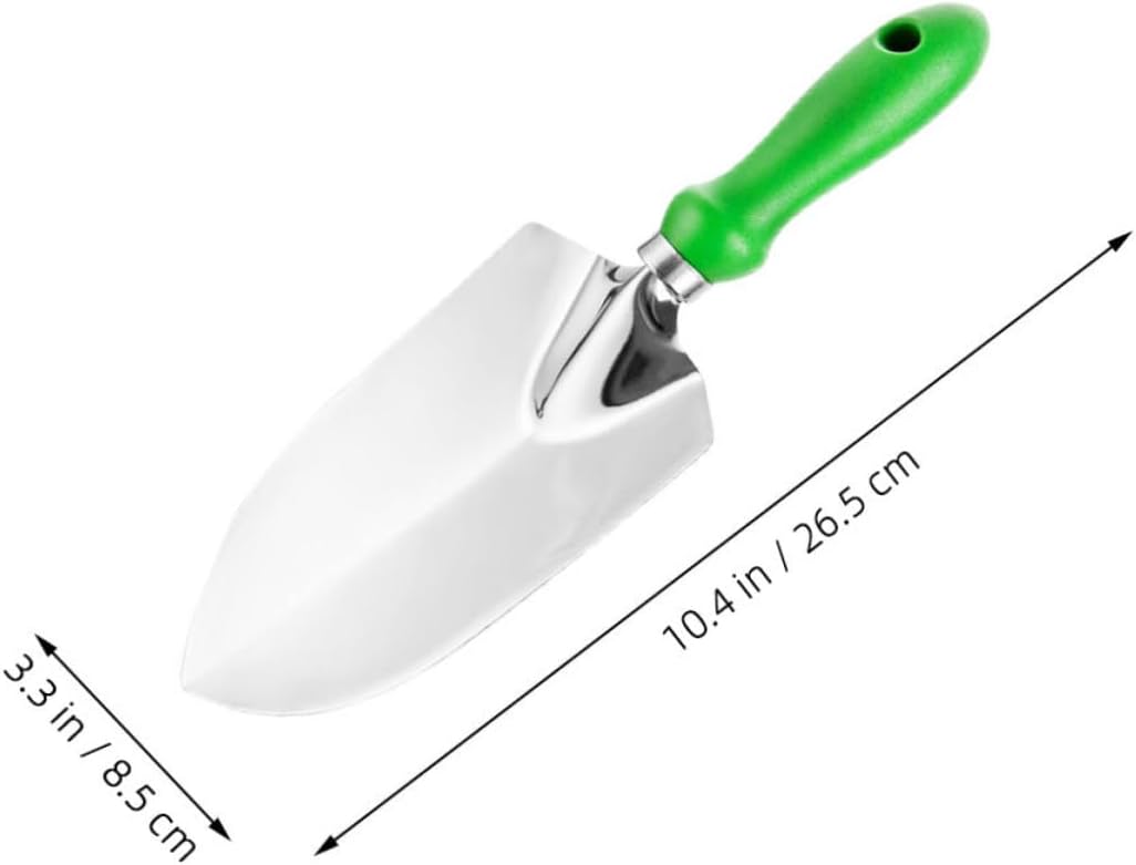 Iron Gardening Shovel Potting Spade for Easy Digging Transplanting and Weeding Your Garden Flower Beds