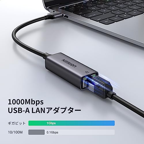 UGREEN USB LANアダプター 15736 の商品画像 1