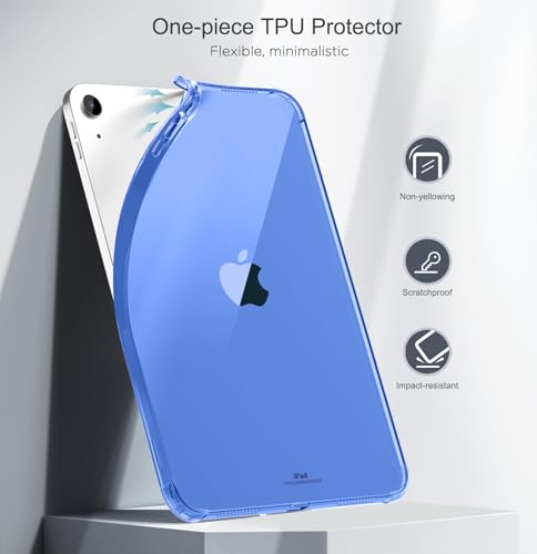 Image of MoKo Clear Case for iPad (A16) 11th Generation 2025, Ultramarine