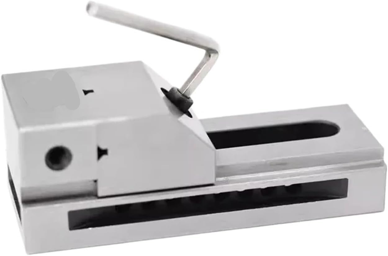 QKG38 QKG50 Szybko poruszające się szczypce płaskie - Precyzyjne imadło kątowe do małych maszyn CNC, mocowanie 1,5" i 2"(QKG38)