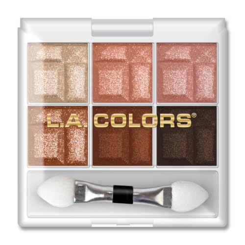 Image of L.A. COLORS 6 Color Eyeshadow, Earthy CES461