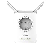 D-Link DAP-1365 - Repetidor WiFi N300 con Enchufe (1 Puerto LAN Ethernet RJ-45 10/100Mbps, 2 Antenas externas abatibles, Punto de Acceso, 802.11b/g/n, WPS, indicador LED de señal), Blanco