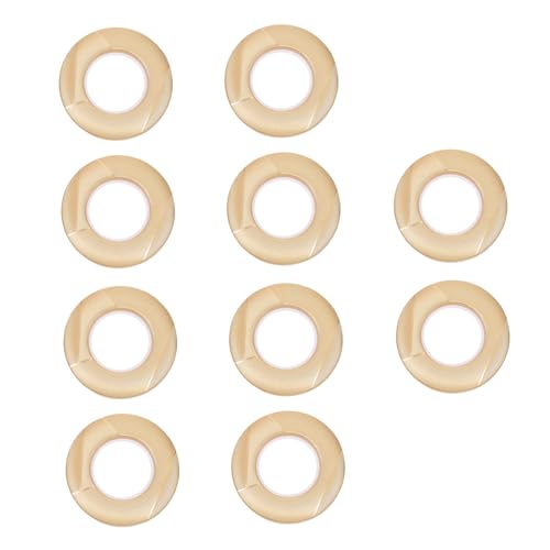 Anillo perforado para cortina de plástico resistente con 80 hebillas duraderas 2