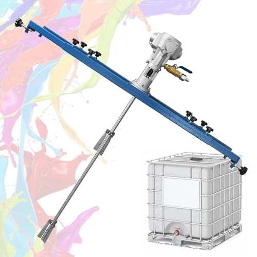 Mélangeur de peinture pneumatique pour liquéfier les dépôts de pigments