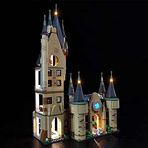 FYHCY LED Beleuchtungsset für Lego Astronomieturm auf Schloss Hogwarts 75969 LED-Licht für Lego 75969 (Lego Modell Nicht… – Bild 3