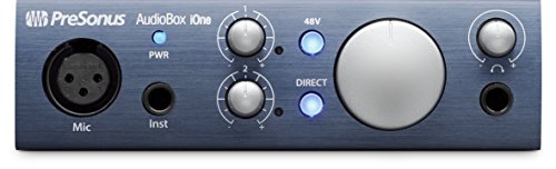 PreSonus AudioBox iOne USB/iPadオーディオ・インターフェース 24Bit 96kHz 2入力/2出力 Studio One Artistバンドル PreSonus AudioBox iOne USB/iPadオーディオ・インターフェース 24Bit 96kHz 2入力/2出力 Studio One Artistバンドル