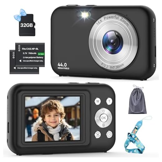 Digitalkamera, Kamera Fotokamera mit 32GB Karte