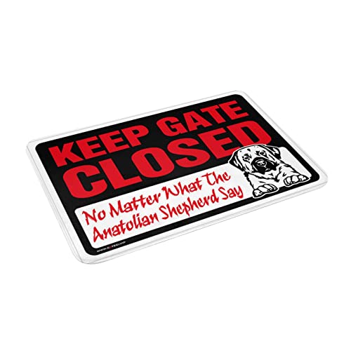 Paillasson Anatolian Shepherd Keep Gate Closed 65x90 cm