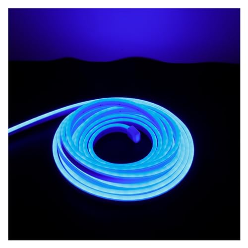 Cinta LED flexible 5m 12V color verde impermeable miniatura 4