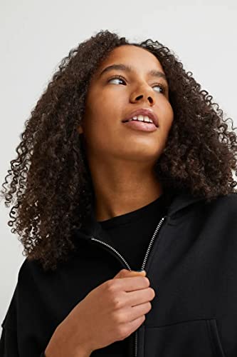 Image of Women Cotton Blend Hooded Sweatshirt