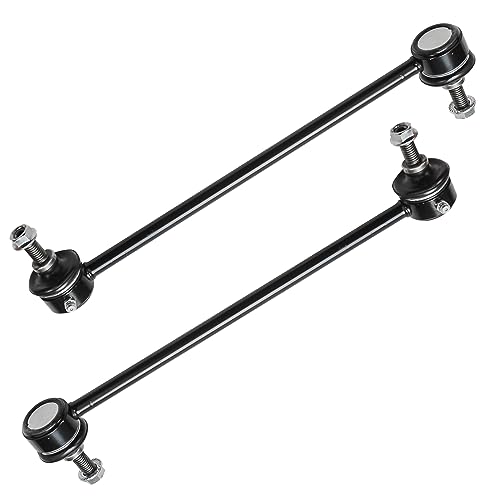 Image of Detroit Axle - Front End 8pc Suspension Kit for 2001-2005 Toyota Rav4 2002 2003 2004, 2 Lower Control Arms, 2 Lower Ball Joints, 2 Outer Tie Rods, 2 Sway Bar Links Replacement