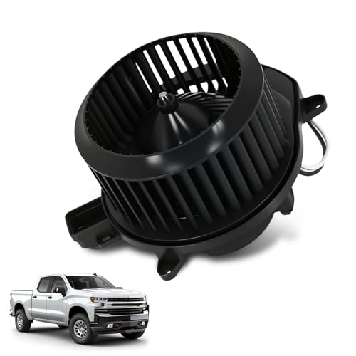 Image of maXpeedingrods HVAC Blower Motor with Fan Cage BM10143C for Chevy Silverado 1500 2019-2021 2500 HD 3500 HD 2020-2021, for GMC Sierra 1500 2500 HD 3500 HD 2020-2021, AC Heater Blower Motor # PM5084