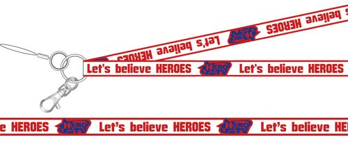 Cordon Tiger & Bunny Let's believe Heros pour badge