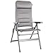 Brunner FRA601285 Aravel Chaise de Camping Gris Clair Taille M