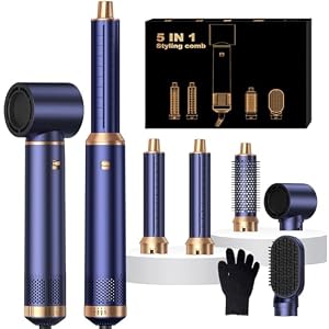 Hairstyler Air Styler 5 in 1 Föhnbürste Set, 1000w Haarstyler