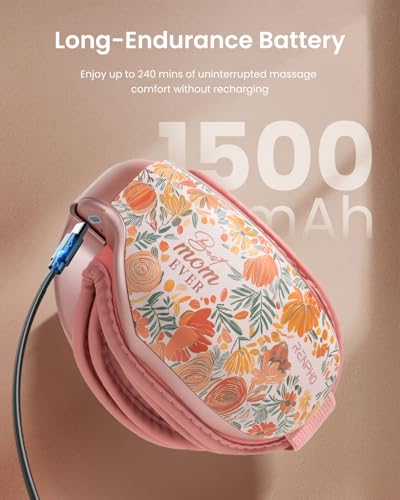 Image of RENPHO Eyeris 1 Eye Massager with Heat, Perfect Relaxation & Birthday Gifts for Women, Wife, Mom, Massaging Eye Mask for Eye Care, Dry Eyes & Head Tension