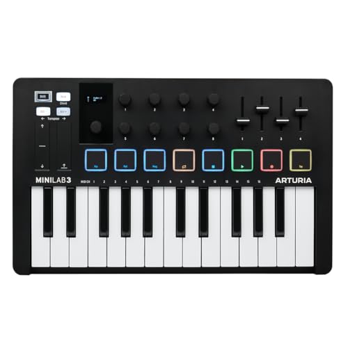 Arturia - MiniLab 3 - Controlador MIDI Universal para Producción