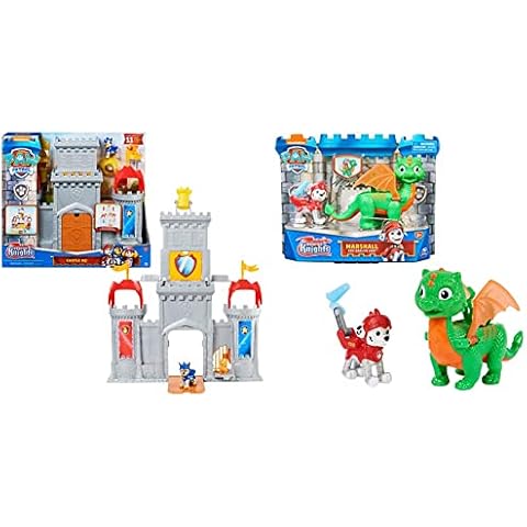 Paw Patrol & , Rescue Knights Marshall und Dragon Jade Actionfiguren-Set Cover