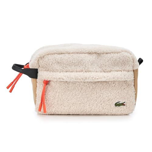 La Mejor Selección de Lacoste Natural para comprar online. 45 Lacoste Neocroc - Kit de inodoro para hombre, color beige natural, talla única, Colorblock Natural Beige, Kit de inodoro Neocroc