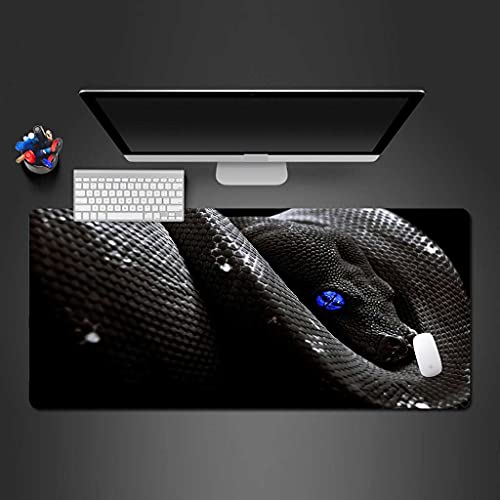 Tapis de souris XXL One Piece 1000x500mm noir en caoutchouc antidérapant