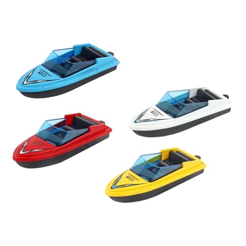 rockible 4 stück Mini Motorboot Modell Legierung Simulation Schnellboot Desktop Boot Ornament für Kinder, Ohne Schlüsselanhänger rockible 4 stück Mini Motorboot Modell Legierung Simulation Schnellboot Desktop Boot Ornament für Kinder, Ohne Schlüsselanhänger