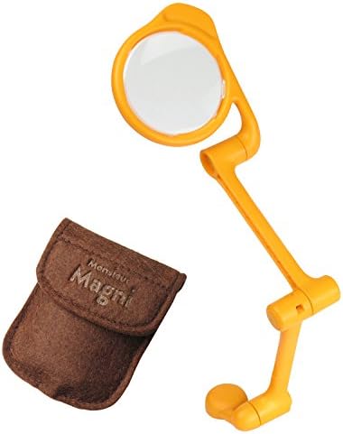 Engineer SL-64 Compact Magnifying Glass with 3.5X Magnification, Articulating Arm, Self Standing, Comes in Custom Pouch (Made in Japan) image 4