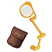 ENGINEER SL-64 Compact Magnifying Glass with 3.5x Magnification, Articulating Arm, Self Standing, Comes in Custom Pouch (Made in Japan)