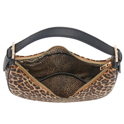 Image of FashionPuzzle Elegant Crescent Shoulder Bag Underarm Purse