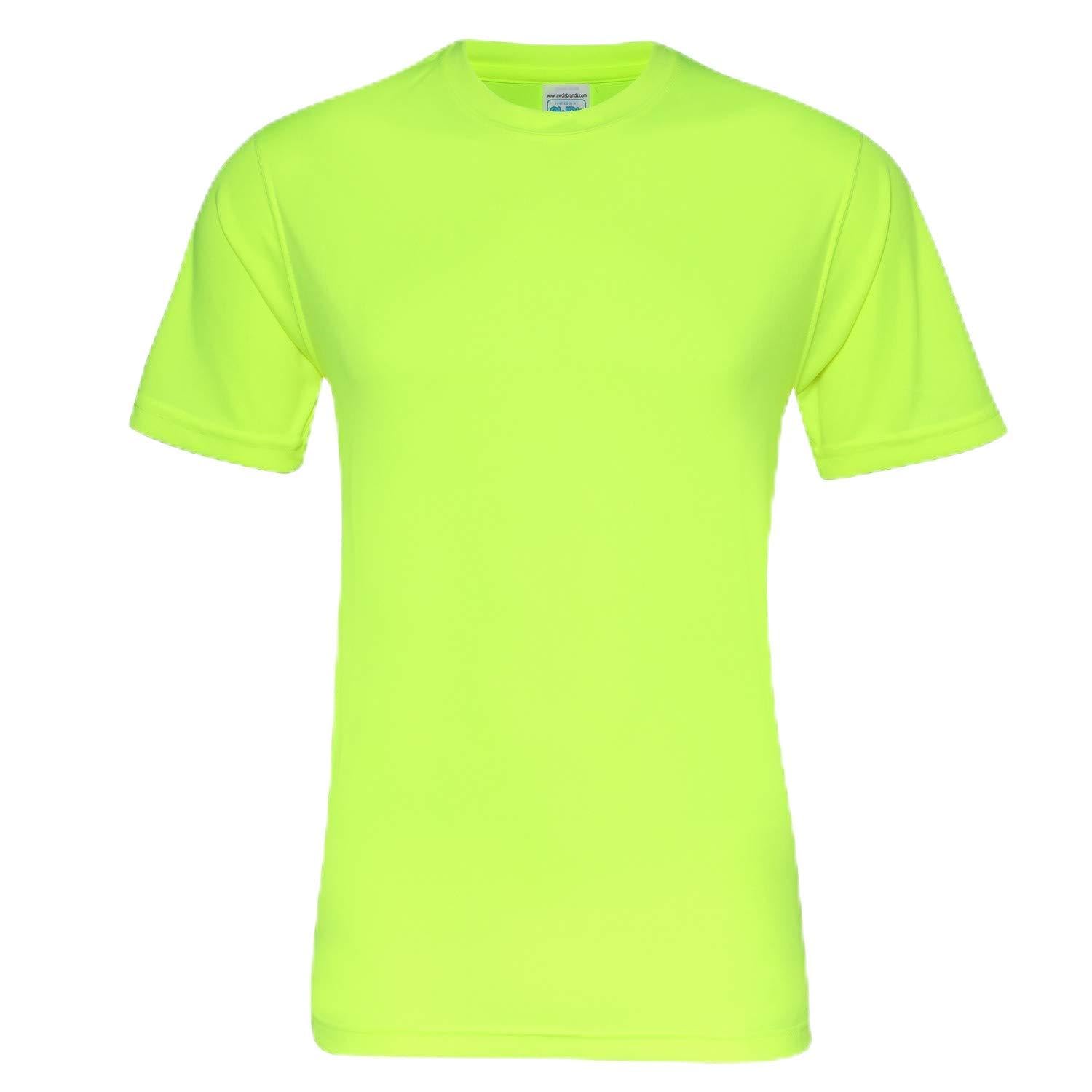 AWDis Cool Smooth T Electric Yellow