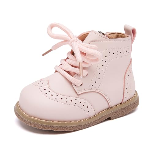 BMCiTYBM Baby Boys Girls Boots Infant Oxford Shoes First Walking Booties for All Seasons for...