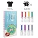 Wolady Coloración Temporal Cabello Tiza Peine Cabello Tinte Cabello 8 Colores 2...