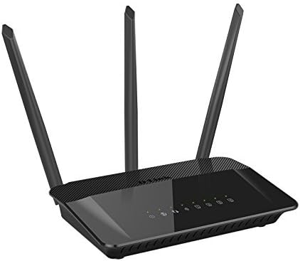 D-Link DIR-859 External Antenna Wireless Router, Black (Renewed)