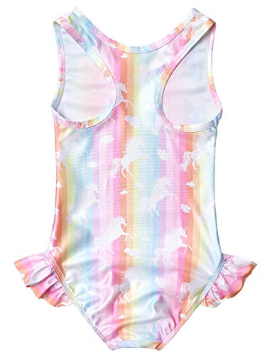 Swimsuits For Little Girls 6T Rainbow Unicorn Bathing Suits Kids Beach Outfits #TOP1